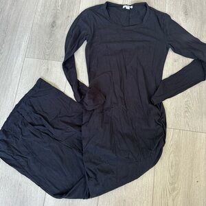 James Perse Black Maxi Dress